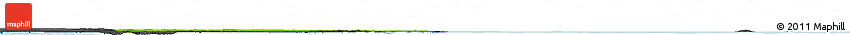 Physical Horizon Map of Qatar, darken, desaturated, land only