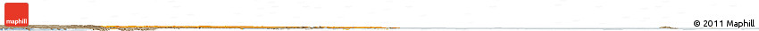 Political Horizon Map of Qatar, semi-desaturated