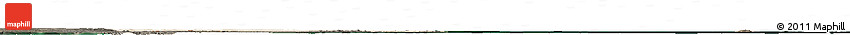 Satellite Horizon Map of Qatar, darken
