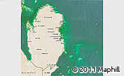 Satellite 3D Map of Qatar