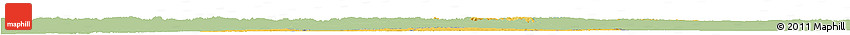 Savanna Style Horizon Map of Bouenza, single color outside