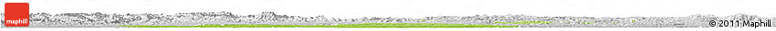 Physical Horizon Map of Loudima, lighten, desaturated