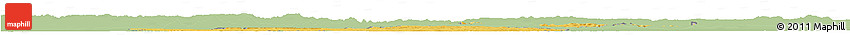Savanna Style Horizon Map of Loudima, single color outside