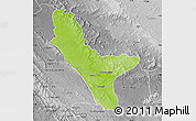 Physical Map of Loudima, desaturated