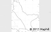Blank Simple Map of Loudima, no labels