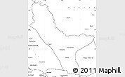 Blank Simple Map of Loudima