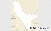 Classic Style Simple Map of Loudima