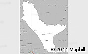 Gray Simple Map of Loudima