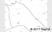 Blank Simple Map of Madingou