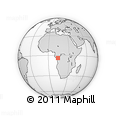 Outline Map of Mouyondzi