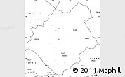 Blank Simple Map of Mouyondzi