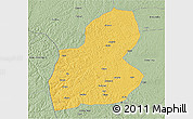 Savanna Style 3D Map of Ewo