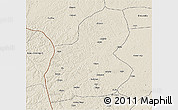 Shaded Relief 3D Map of Ewo