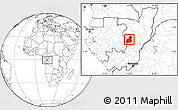 Blank Location Map of Ewo