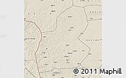 Shaded Relief Map of Ewo