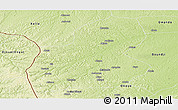 Physical Panoramic Map of Ewo