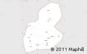 Classic Style Simple Map of Ewo, cropped outside