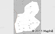 Gray Simple Map of Ewo
