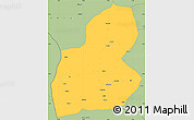 Savanna Style Simple Map of Ewo