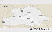 Classic Style 3D Map of Makoua
