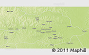 Physical 3D Map of Makoua