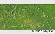 Satellite 3D Map of Makoua