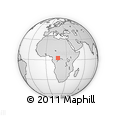 Outline Map of Dongou