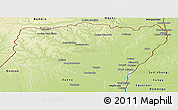 Physical Panoramic Map of Dongou