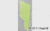 Physical 3D Map of Epena, desaturated