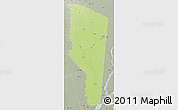 Physical 3D Map of Epena, semi-desaturated