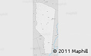 Silver Style 3D Map of Epena