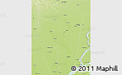 Physical Panoramic Map of Epena