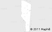 Silver Style Simple Map of Epena