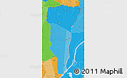 Political Shades Map of Likouala