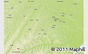 Physical 3D Map of Abala