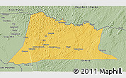 Savanna Style 3D Map of Sembe