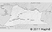 Silver Style 3D Map of Sembe