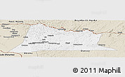 Classic Style Panoramic Map of Sembe