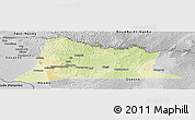 Physical Panoramic Map of Sembe, desaturated