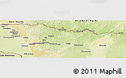 Physical Panoramic Map of Sembe