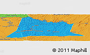 Political Panoramic Map of Sembe