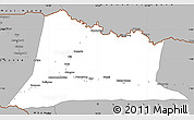 Gray Simple Map of Sembe