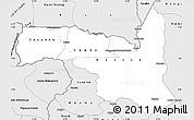 Silver Style Simple Map of Sangha