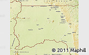 Physical Map of Souanke
