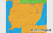 Political Map of Souanke