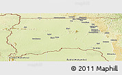 Physical Panoramic Map of Souanke