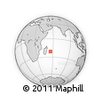 Outline Map of Arrondissement_du_Vent