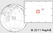 Blank Location Map of Le Port, within the entire country