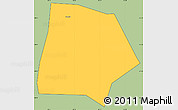 Savanna Style Simple Map of Le Port, cropped outside