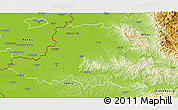 Physical 3D Map of Arad